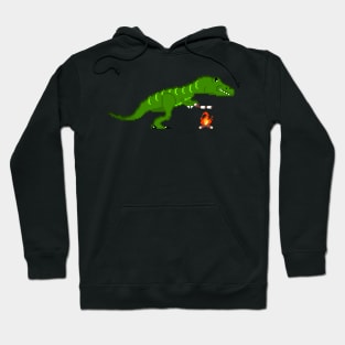 Campfire Dinosaur Hoodie